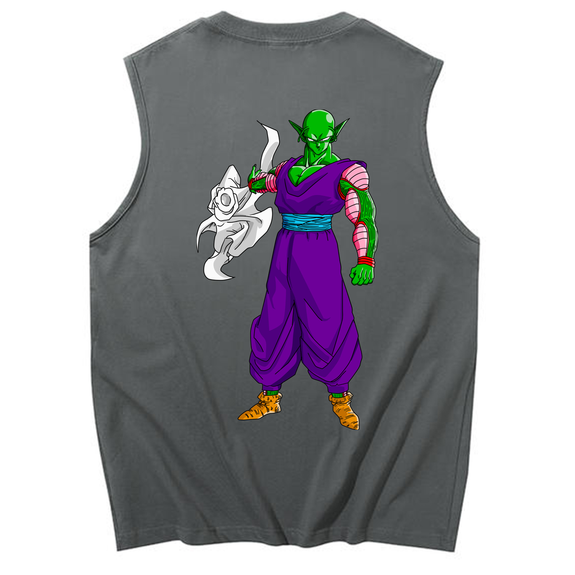 （画像用） ドラゴンボール ピッコロ DRAGON BALL Piccolo コットン100％タンクトップ（背面プリント）